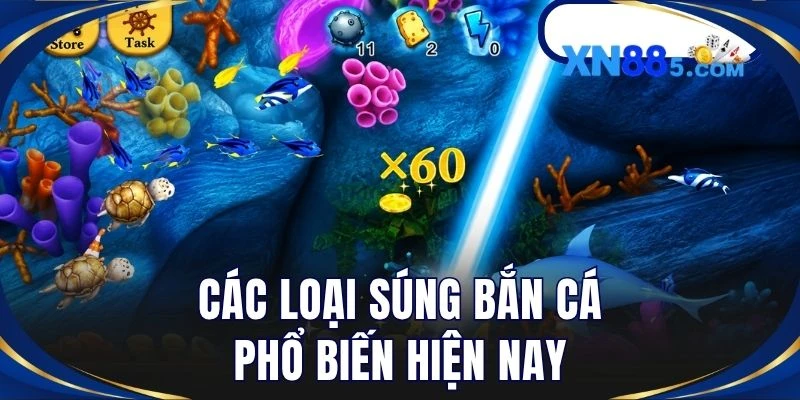 Các loại súng bắn cá phổ biến hiện nay