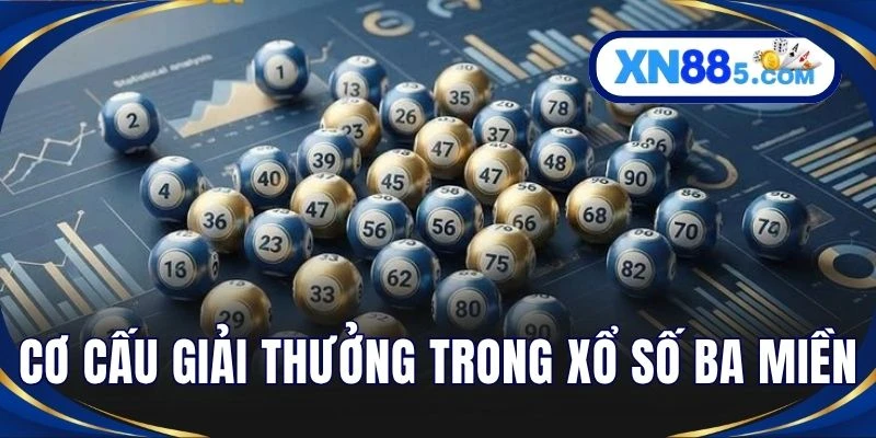 Cơ cấu giải thưởng trong xổ số ba miền