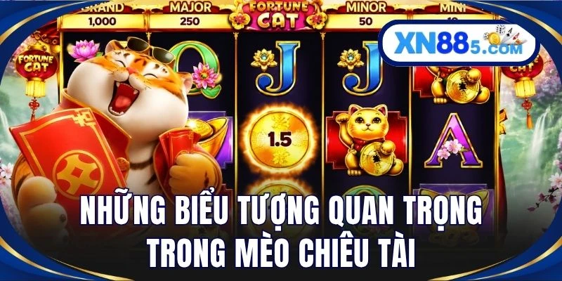 Những biểu tượng quan trọng trong mèo chiêu tài