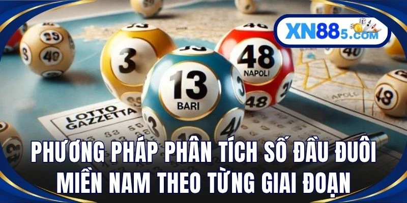 Phương pháp phân tích số đầu đuôi miền nam theo từng giai đoạn